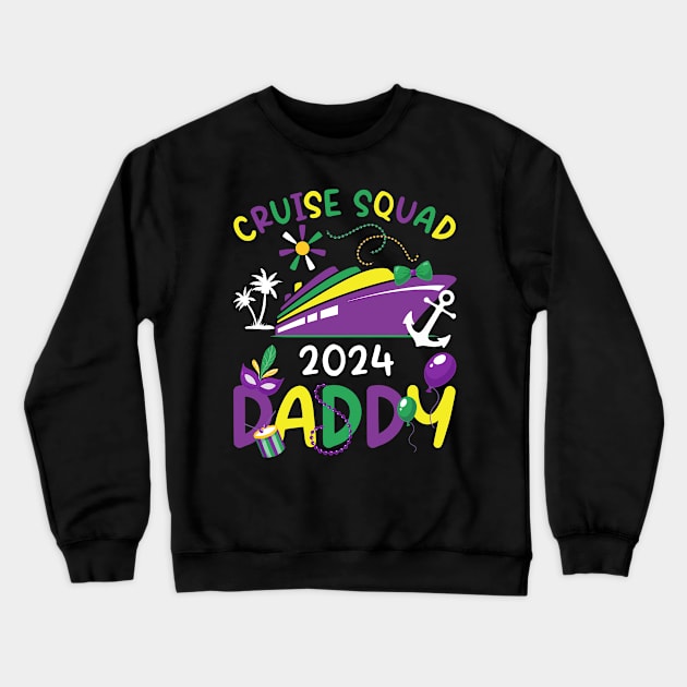 Custom Cruise Family Vacation top Happy Mardi Gras top Cruise Family Matching tee Cruise Family Trip 2024 Tee Mardi Gras outfit Crewneck Sweatshirt by Audell Richardson